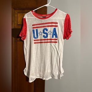 USA tee! Small stain on the bottom